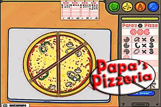 Papa's Pizzeria Full Gameplay Walkthrough All Levels 