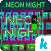 Neon Night Kika Keyboard Theme