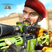 sniper games: permainan menembak:tentara permainan