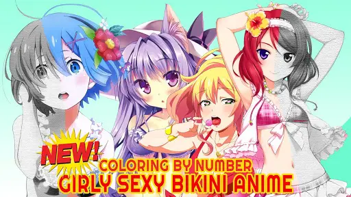 kawaii Anime & Manga - Color by Number for Android - Download