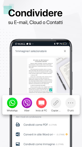 CamScanner Scanner PDF App Gratis, in Italiano screenshot 6