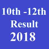 10th 12th Board Result 2018new