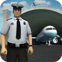 oficial seguranç aeroporto jogo patrulha fronteira