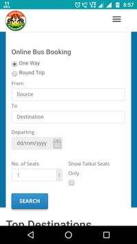 NEW - Kerala State RTC Online Ticket Booking 2018 screenshot 1