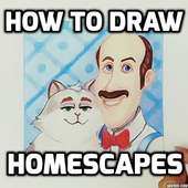 How to Draw a Homescapes on 9Apps