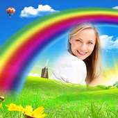 Rainbow Photo Frames Free on 9Apps