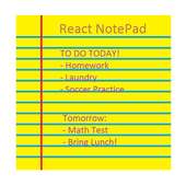 React NotePad on 9Apps