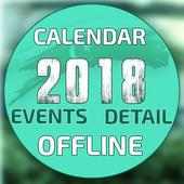 Calendar 2018 With Events
