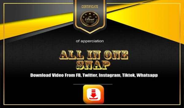 All video downloader - Snap Video Download App screenshot 1