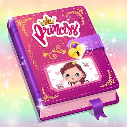Princess Girls Secret Diary with Lock