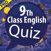 Class 9 English grammar quiz app for students on 9Apps