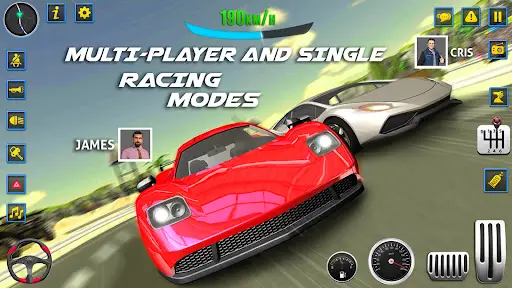 Unseen Place Crazy Lamborghini 3D Driving Game - 3D Driving Simulator Game  - Android Gameplay