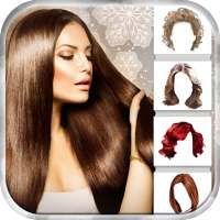 Woman Hairstyle Virtual Salon on 9Apps