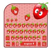 Red Strawberry Keyboard on 9Apps