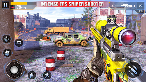 FPS Gun Shooting Games offline screenshot 6