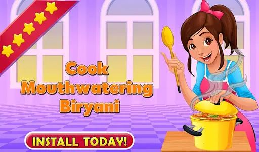 sara cooking games chicken biryani - 9Apps