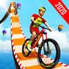 BMX Bicycle Racing Stunts- Mega Ramp Cycle Games