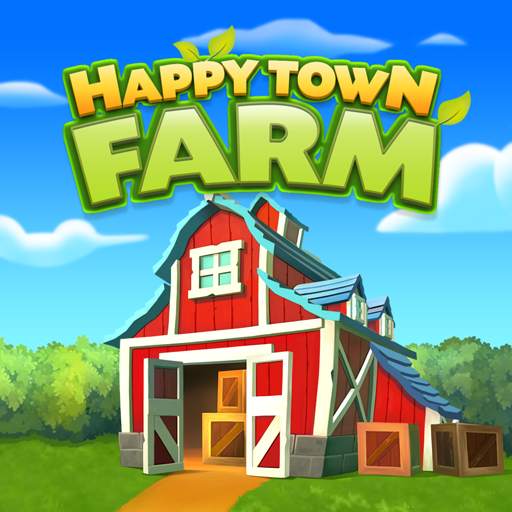 Happy Town Farm: Farming Games & City Building