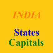 India States & Capitals