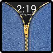 Zipper Lock Screen Jeans on 9Apps