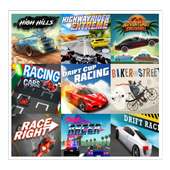Online Multi Racing Games 100  cars and Bikes Game