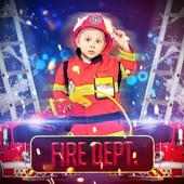 Firefighter Kids Photo Frames