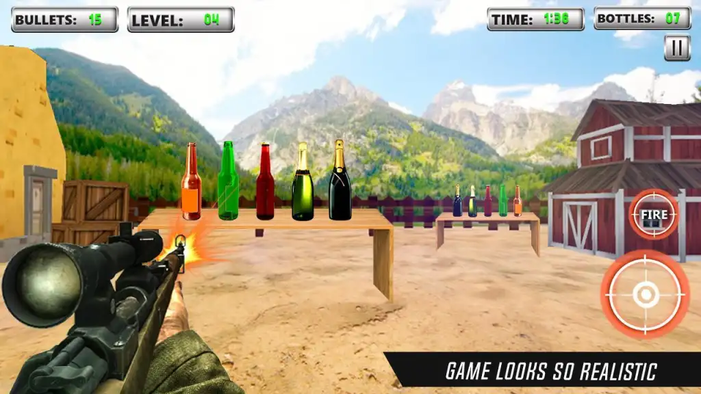 Offline Bottle Shooting Games APK for Android Download