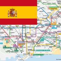 BARCELONA METRO TMB MAP OFFLINE