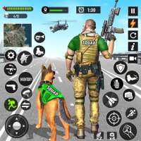 Army Dog FPS shooting game