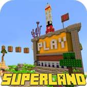 Superland 2.0 Realm [Minigame] [PVP] Map for MCPE