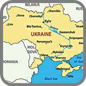 أوكرانيا الخريطة on 9Apps