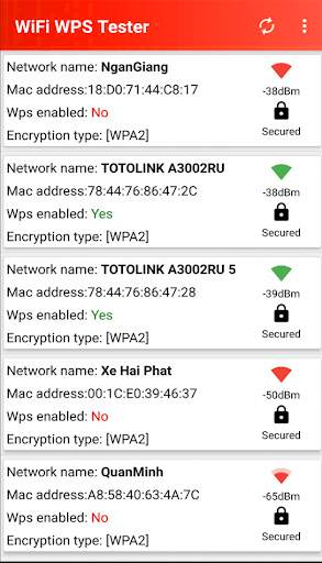 wifi wpa tester [No ROOT] 1 تصوير الشاشة
