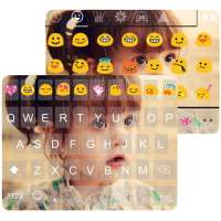 Cute Photo Emoji Keyboard Skin on 9Apps