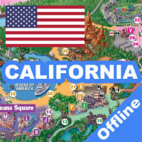 OFFLINE MAP CALIFORNIA AMUSEMENT PARK