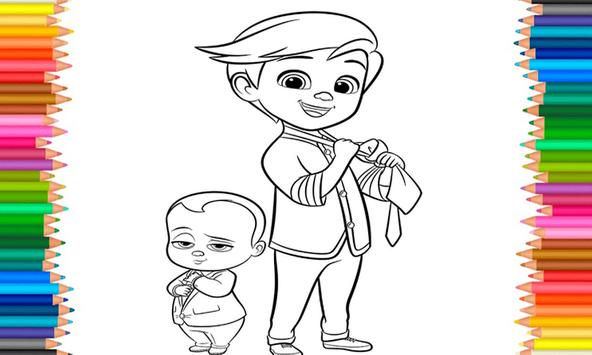 How to Draw and Color Tim Templeton The Boss Baby Coloring Pages Dreamwo...