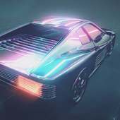 Neon Car Rider 2 - Neon light motocross game