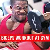 Biceps Workout at Gym on 9Apps