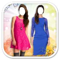 Women Lace Dress Photo Suit