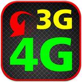 تبديل 3G ب 4G هي prank