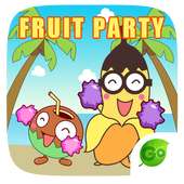 Keyboard Sticker Fruit Party on 9Apps