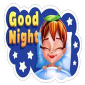 Good Night Sticker for whatsapp