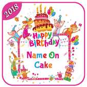 Name on cake 2018 - name on birthday cake