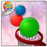 Basket and the Colored Balls 3D