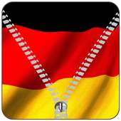 Germany Flag Zipper Lockscreen on 9Apps