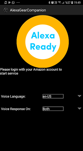 Alexa on discount galaxy watch 3