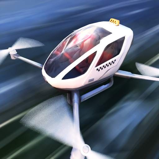 Drone Taxi Simulator - Flying Car Racing