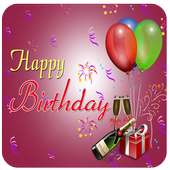 Happy Birthday GIF & Greeting Card on 9Apps
