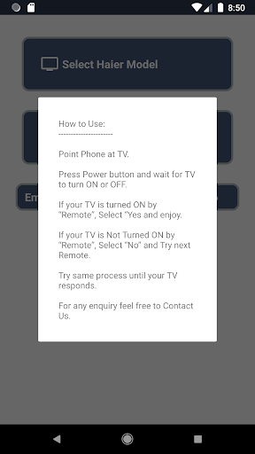 Haier TV Remote screenshot 2