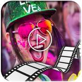 Holi Video Maker 2019-Photo Video Maker With Music on 9Apps