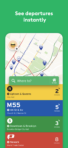 Transit: Bus & Subway Times screenshot 1